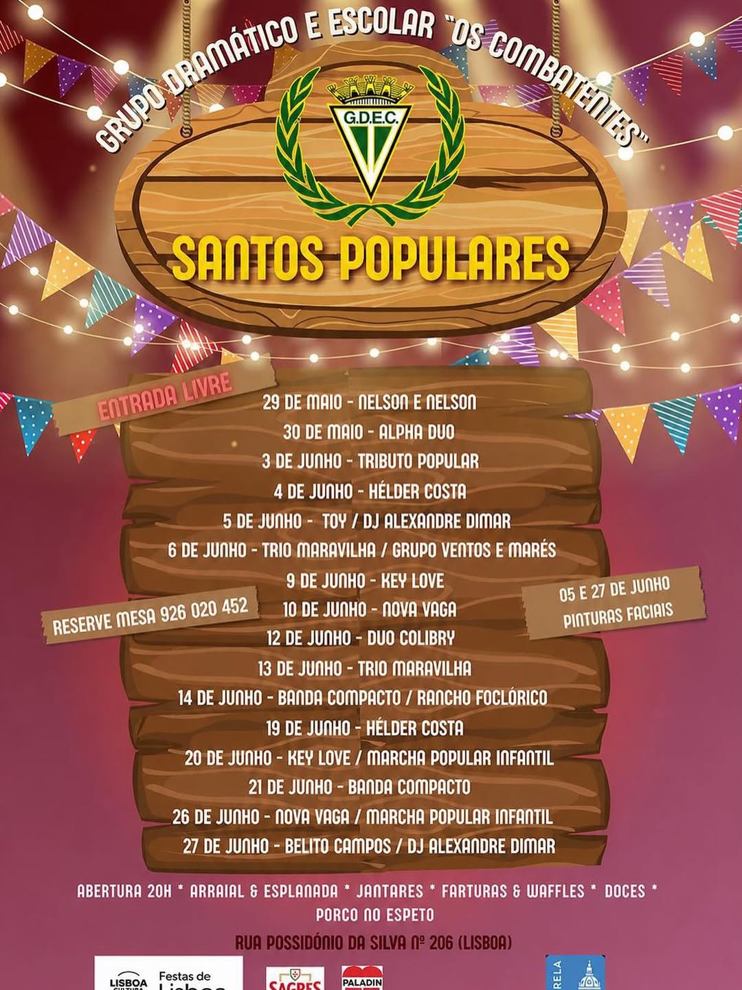 Arraial dos Santos Populares — 5/16