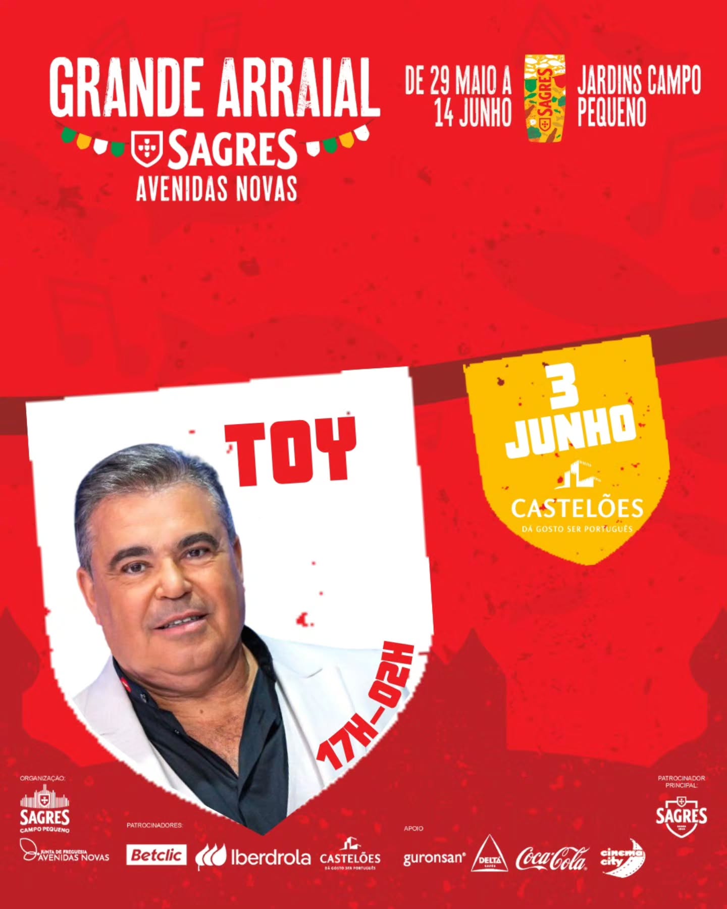 Grande Arraial Sagres Avenidas Novas — 6/16