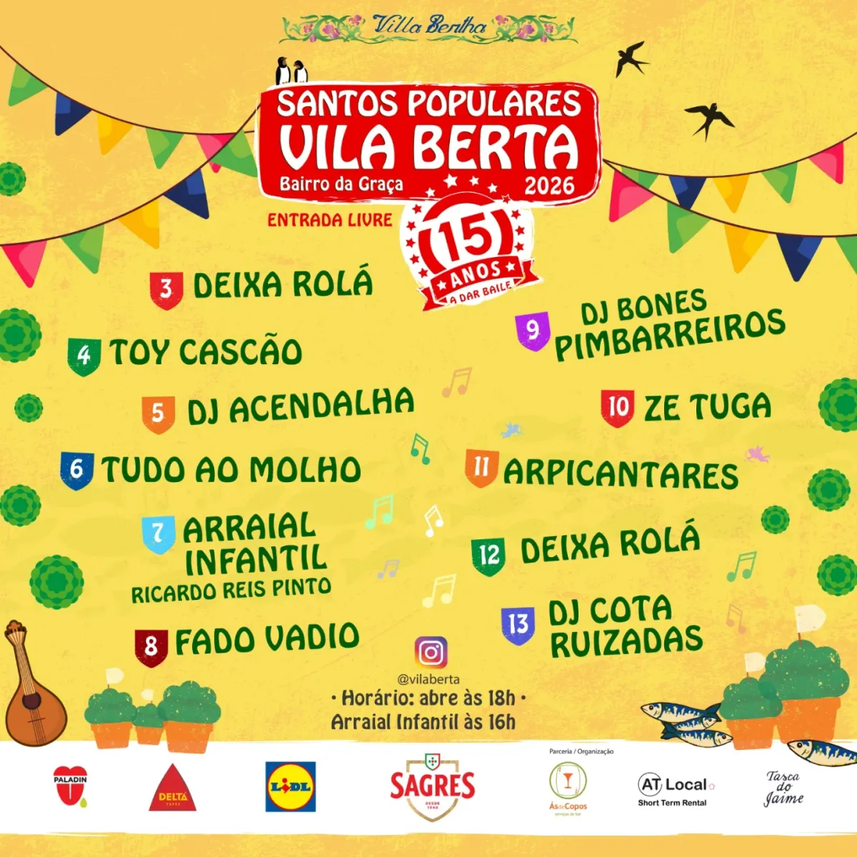 Arraial da Vila Berta — 1/1