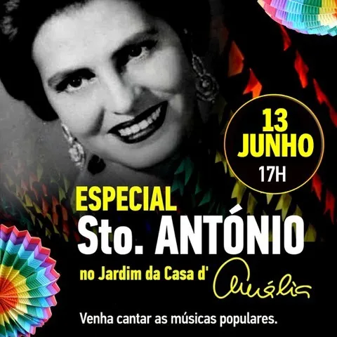 Santo António no Jardim d'Amália
