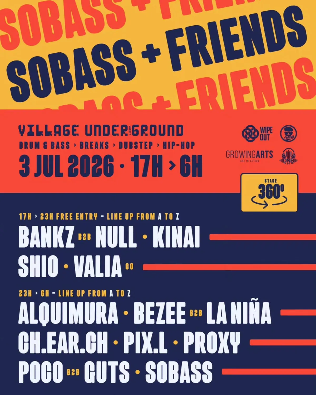 SOBASS & Friends Lisboa - Day & Night