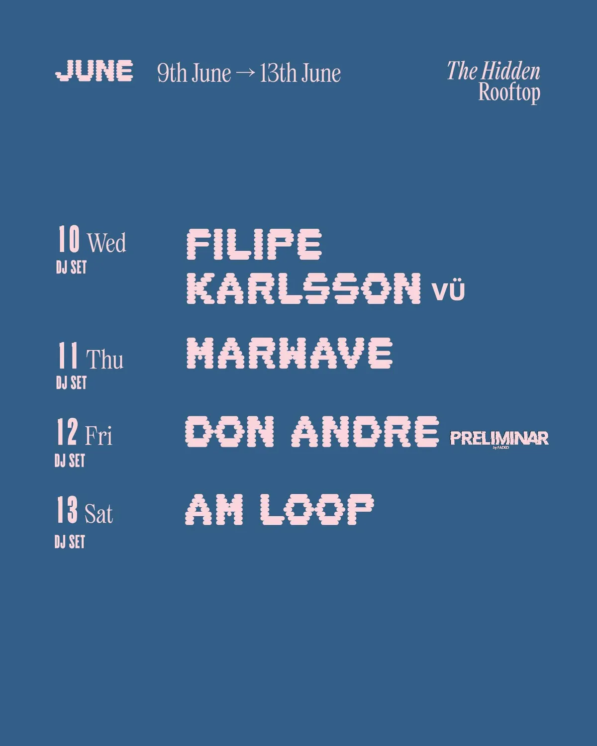 Gandaia CLUB Rooftop Sessions — 1/6