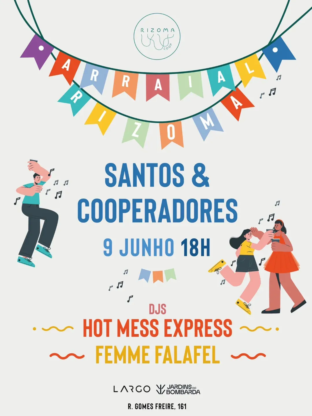Arraial da Rizoma – Santos & Cooperadores